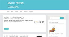 Desktop Screenshot of newlifepastoralcounseling.blogspot.com