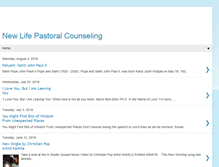 Tablet Screenshot of newlifepastoralcounseling.blogspot.com