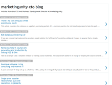 Tablet Screenshot of marketingunity.blogspot.com