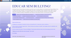 Desktop Screenshot of educarsembullying.blogspot.com