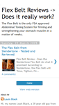 Mobile Screenshot of flexbeltreviews.blogspot.com
