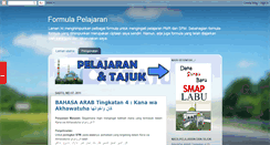 Desktop Screenshot of formulapelajaran.blogspot.com
