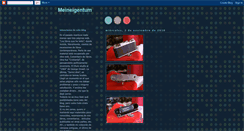 Desktop Screenshot of meineigentum.blogspot.com