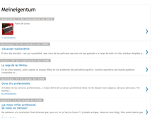 Tablet Screenshot of meineigentum.blogspot.com