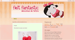 Desktop Screenshot of feltfantastic.blogspot.com