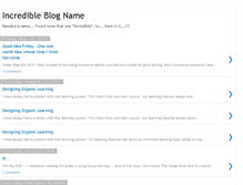 Tablet Screenshot of incredibleblogname.blogspot.com