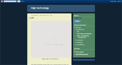 Desktop Screenshot of hightechnologyproduct.blogspot.com