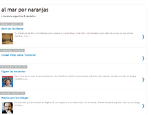 Tablet Screenshot of almarpornaranjas.blogspot.com