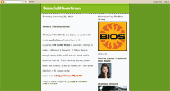 Desktop Screenshot of brookfieldgoesgreen.blogspot.com