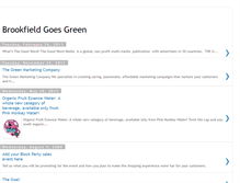 Tablet Screenshot of brookfieldgoesgreen.blogspot.com