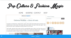 Desktop Screenshot of fashionandpopculturemagic.blogspot.com