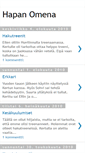 Mobile Screenshot of hapanomena.blogspot.com