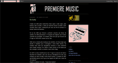 Desktop Screenshot of premieremusic.blogspot.com