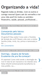 Mobile Screenshot of organizandoaminhavida.blogspot.com
