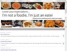 Tablet Screenshot of justaneater.blogspot.com