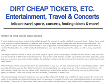 Tablet Screenshot of dirtcheaptickets.blogspot.com