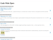 Tablet Screenshot of codewideopen.blogspot.com