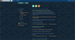 Desktop Screenshot of comex-2008.blogspot.com