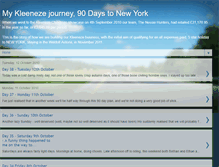 Tablet Screenshot of kleeneze90dayplan.blogspot.com