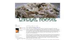 Desktop Screenshot of liberalfoodie.blogspot.com