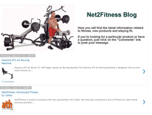 Tablet Screenshot of net2fitness.blogspot.com