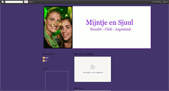 Desktop Screenshot of mijntjesjuul.blogspot.com
