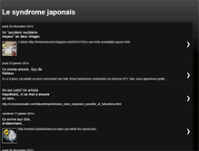 Tablet Screenshot of lesyndromejaponais.blogspot.com