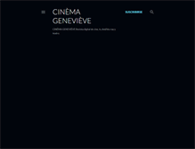 Tablet Screenshot of cinemagenevieve.blogspot.com