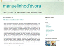 Tablet Screenshot of manuelinhodaire.blogspot.com