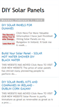 Mobile Screenshot of diysolarpanelsfordummies.blogspot.com