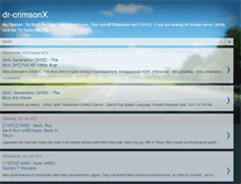 Tablet Screenshot of dr-crimsonx.blogspot.com