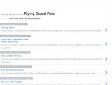 Tablet Screenshot of flyingguardpass.blogspot.com