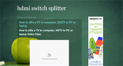 Desktop Screenshot of hdmiswitchsplitter.blogspot.com