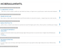 Tablet Screenshot of miciberaulainfantil.blogspot.com