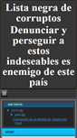 Mobile Screenshot of listanegradecorruptos.blogspot.com