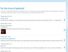 Tablet Screenshot of fortheloveofpasture.blogspot.com