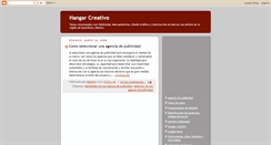 Desktop Screenshot of hangar-creativo.blogspot.com