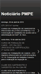 Mobile Screenshot of noticiariopmpe.blogspot.com