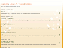 Tablet Screenshot of everyonelovesajewishprincess.blogspot.com