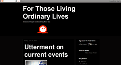Desktop Screenshot of lessonsinordinary.blogspot.com