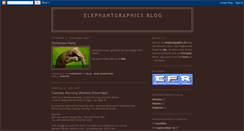 Desktop Screenshot of elephantgraphics.blogspot.com