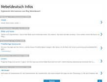 Tablet Screenshot of ad-nebeldeutsch.blogspot.com
