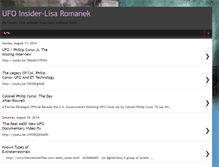 Tablet Screenshot of lisaromanekufoinsider.blogspot.com