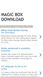 Mobile Screenshot of magicboxdownload.blogspot.com