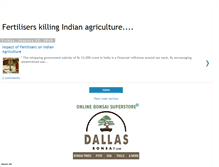 Tablet Screenshot of fertilisers-agriculture.blogspot.com