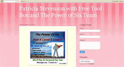 Desktop Screenshot of joinpatwiththepowerofsixteam.blogspot.com