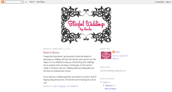 Desktop Screenshot of blissfulweddings.blogspot.com