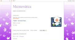 Desktop Screenshot of maisatematica.blogspot.com