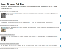 Tablet Screenshot of greggsimpsonartblog.blogspot.com