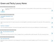 Tablet Screenshot of greentechhome.blogspot.com